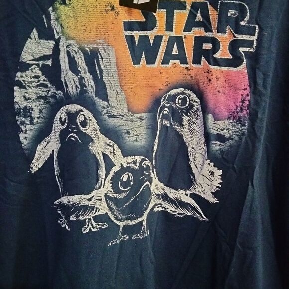 Star Wars The Last Jedi PORG T-Shirt - Picture 2 of 4